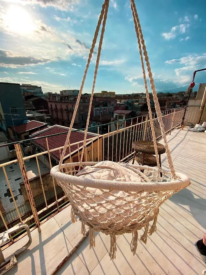 Nocleg ze śniadaniem Bed and Breakfast Finestra Sulla Sicilia Katania Włochy